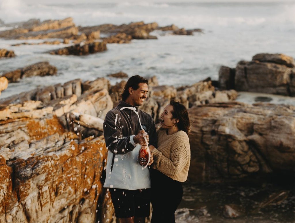 Surprise Engagement at Golden Hour